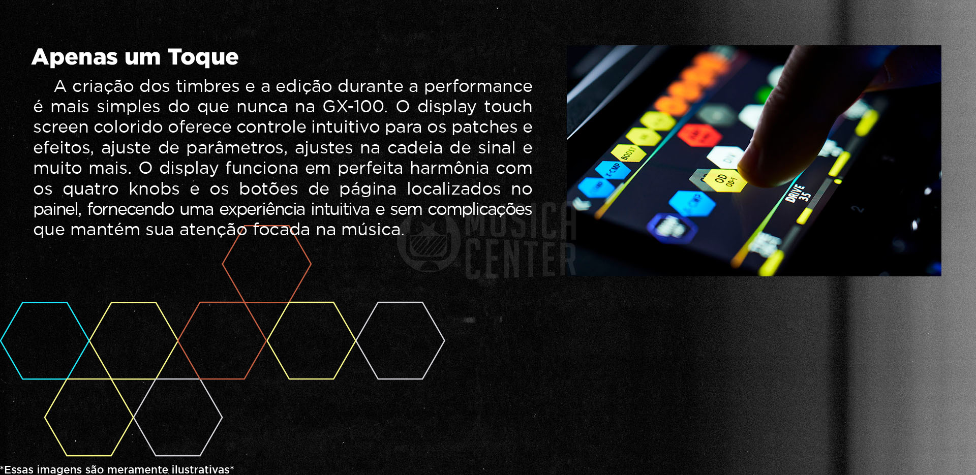 Descrição da Pedaleira BOSS GX-100 Processador de Efeitos para Guitarra